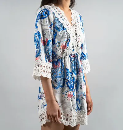 Áo thun ren thời trang mùa hè