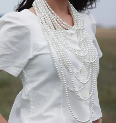 Vải ren trắng thanh lịch